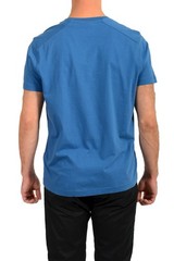 Belstaff Men’s “THOM” Blue Short Sleeve Crewneck T-Shirt US 2XL IT 56