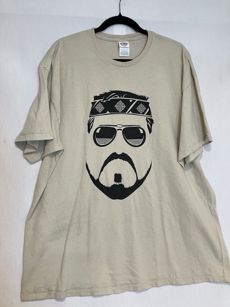 Walter From The Big Lebowski T-shirt Size 2XL 100% Preshrunk Cotton Funny Movie