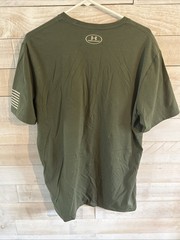 Under Armour Men’s UA Freedom Flag T-Shirt – Size Large – Olive Green Fast Ship