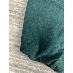 Foundry Henley Mens 4XL Green Long Sleeve Shirt Big and Tall Heathered Cotton