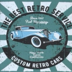 NEW IN ESPIONAGE SPRUCE GREEN RETRO CAR TEE SHIRT T357 2XL3XL 4XL5XL6XL7XL8XL