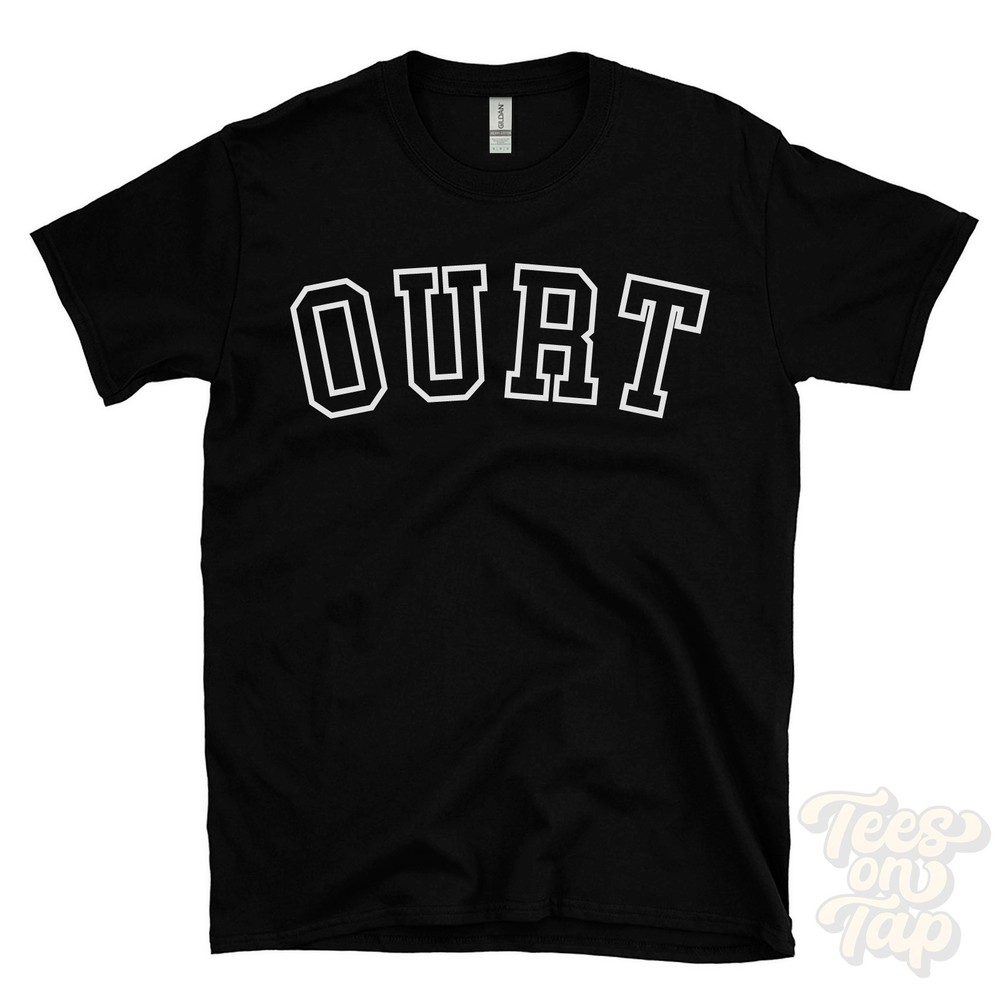 OURT T-SHIRT RETRO VARSITY STYLE belgium wallonia luxembourg