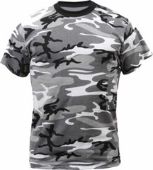 JANUARY SALE!!! Camo T-Shirt Tactical Tee Short Sleeve Military Army ROTHCO
