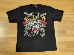 Guns N’ Roses Vintage Shirt The Roxx Size L Rock Music Cotton Jersey
