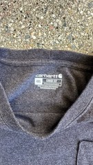 Carhartt Men’s Short Sleeve T-Shirt 4xl XxxxL Charcoal Grey