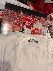 From Travis Kelce Storage Find ! 10 DEEP Two Tone Palm Tree Design T Shirt XL !