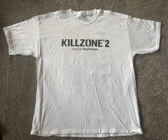 VTG Killzone 2 Playstation Promotional Shirt Graphic T XL Y2K PS3 Shirt 2009