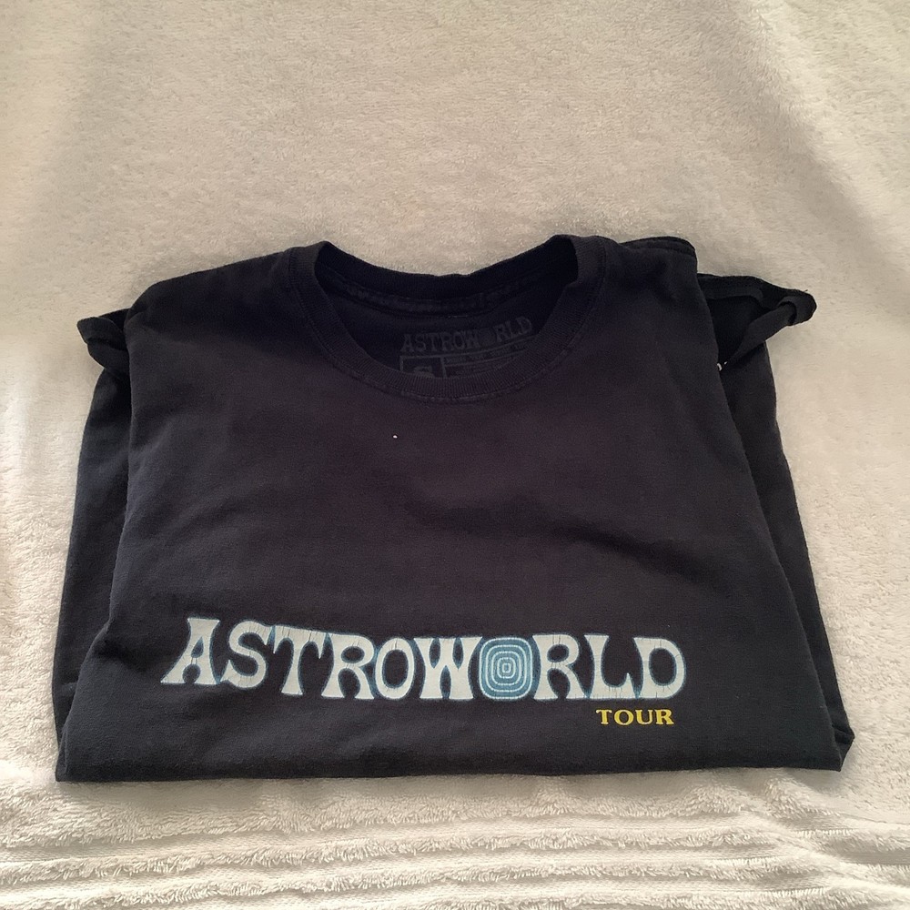 Travis Scott Astroworld Tour Merch Short Sleeve Size Small
