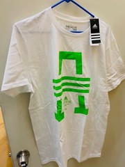Mens Adidas The Go To Performance Tee t-Shirt-Size medium NWT white athletic co.