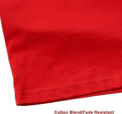 Cummins Long-Sleeve T-shirt Wordmark Crew Neck Shirt Red