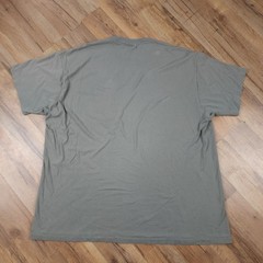 Polo Ralph Lauren Tee Mens L Gray Cotton Red Pony Pocket Single Stitch Made USA