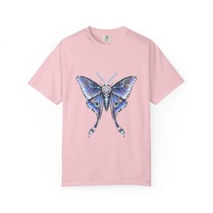 Chrome Lunar Moth Signal Graphic T-Shirt