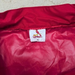 St. Louis Cardinals Men’s Baseball Shirt XL Red Quarter Zip MLB Team Logo