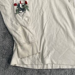 Vintage Hardtail Y2K LONG SLEEVE Chrome Hearts SZ XL DRAGON TIGER SWORD Shirt