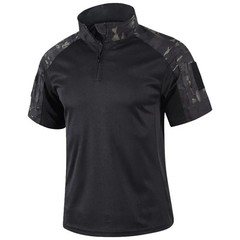 Men camouflage uniform Tactical Shirt Short Sleeve Quick Dry Combat T-Shirt Mili