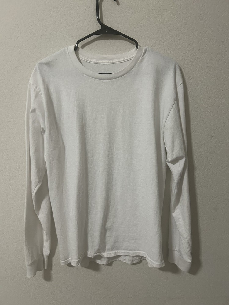 Hanes Mens Long Sleeve Essential-T 100% Cotton Stylish T-Shirt