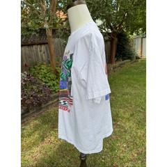 Vintage Nascar 2002 Graphic Tee T-Shirt Dodge Save Mart 350 Men’s 2XL *Flaw*