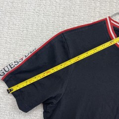 Guess Denim Elbow Strap Logo Spell out Shirt Streetwear Essential Men’s Size XS