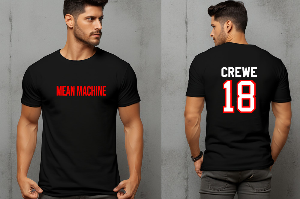 MEN WOMENS TEE TSHIRT UNISEX CREWE LONGEST YARD MEAN MACHINE FOOTBALL GIFT MOVIE