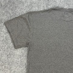 Oakland Raiders T Shirt Mens Large Gray NFL Team Apparel Logo Short Sleeve Tee
