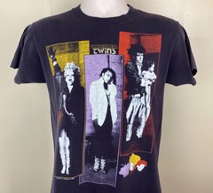 Vtg 1985 Thompson Twins Concert T-Shirt Black S/M 80s New Wave Synth Pop Band