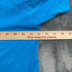 Vintage 90s The Venetian Las Vegas T Shirt Mens L Blue Made in USA Single Stitch