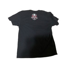 7.62 DESIGN DOUBLE TAP Black Tee Shirt Short Sleeve Mens Size Large