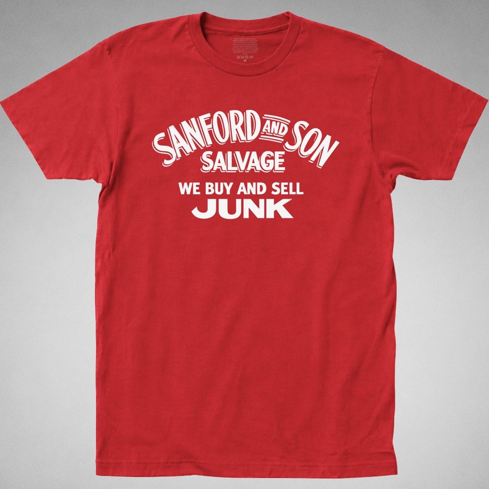 Sanford and Son Salvage T Shirt tee Big Dummy Fred Lamont Redd Foxx buy junk 70s