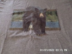 NEW T-Shirt: Black Bear Walking (LOTS of Colors & Sizes)