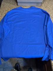 Nipsey Hussle Men’s Long Sleeve T-Shirt Size XL Blue Brand X New With Tags