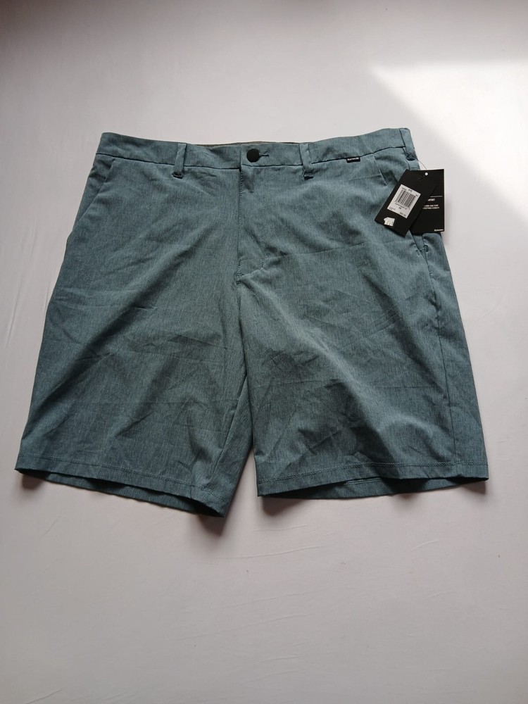 Hurley Phantom 20″ Walkshort Mens 36 Gray Straight Leg Slash Pocket 895086 N89