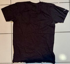 Everlast Shirt Mens Small Black Vertical Logo Boxing Athletic Graphic Tee