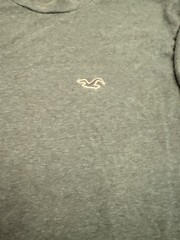 Hollister Men’s Must-Have Collection Tee Green Heathered Crewneck Size Small