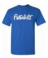 New Peterbilt Trucks Trucker T-Shirt for Men – Simple Design, Sizes S to XL