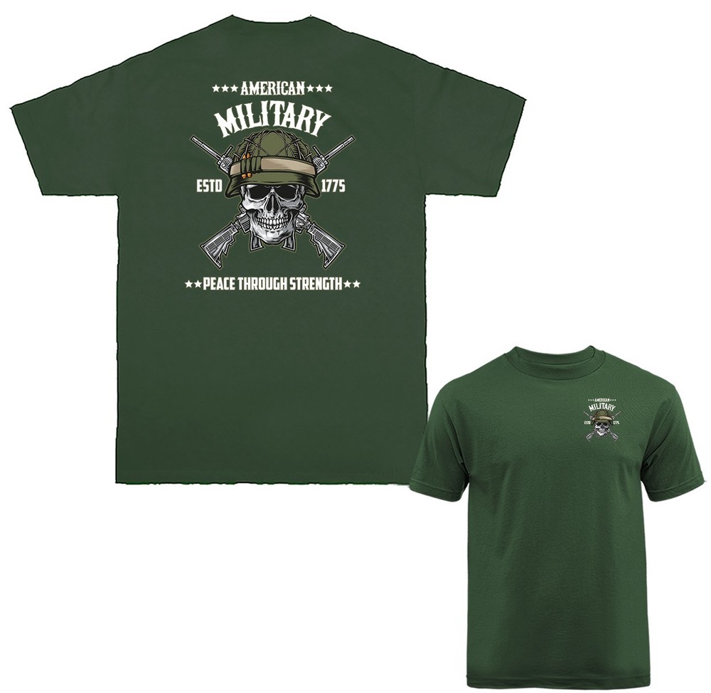 American Military Army Patriotic US Veteran T-shirt