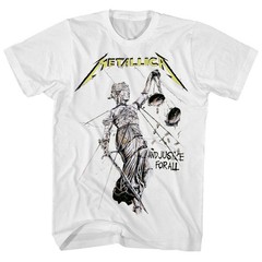 METALLICA And Justice For All T-shirt Heavy Metal Tee Adult