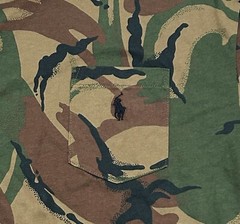 Polo Ralph Lauren Classic Fit Camo Pocket Long Sleeve Shirt Men’s Size XL Cotton