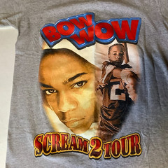 Vtg Bow Wow Scream 2 B2K Take Ya Home Tour T-shirt Size Sm Double Sided Print