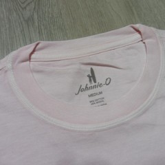 JOHNNIE-O Mens M MEDIUM DALE 2.0 T SHIRT LOLLIPOP PINK GOLD SHORT SLEEVE TEE