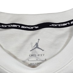 NWT Nike Air Jordan Sport Dri-Fit White Jordan Graphic T-Shirt, Men’s Size Large