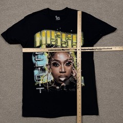 Supa Dupa Fly Missy Elliot Men’s Shirt Size M Black Short Sleeve Rap Graphic Tee