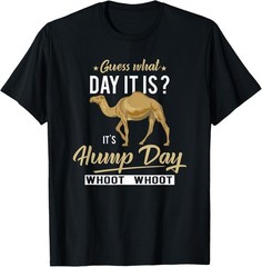Guess What Day Is It Camel Funny Hump Day Retro Unisex T-Shirt