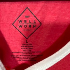 “Well Worn” Spread Pride Red Color Tank Top Size Large New With Tag