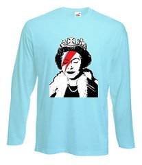 BANKSY QUEEN BITCH T-SHIRT – David Bowie Ziggy Stardust – Choice Of Colours