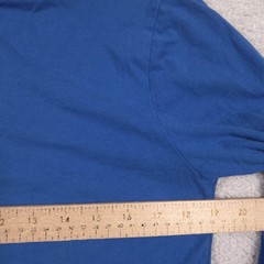 Spyder Shirt Mens Small Blue Long Sleeve Spider Graphic Tee Tagless Crewneck