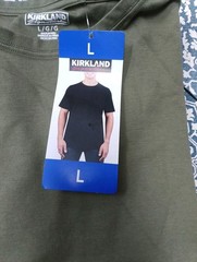 Kirkland Signature Men’s Pima Cotton Tee T-Shirt L