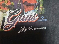 GV Art +Design Cleveland Young Guns MLB Players Men’s Sz 3xl T-Shirt