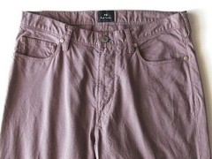 Paul Smith Hound’s Tooth 5-Pocket Pants Leather Patch Logo Japan