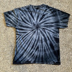 Back to the Future Tie-Dye Graphic T-Shirt Adult Size LARGE Universal Studios