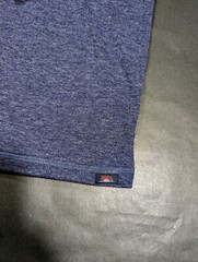Faherty Men’s Navy Heather Blue Cloud Cotton Long Sleeve Henley Shirt Tee 2XL